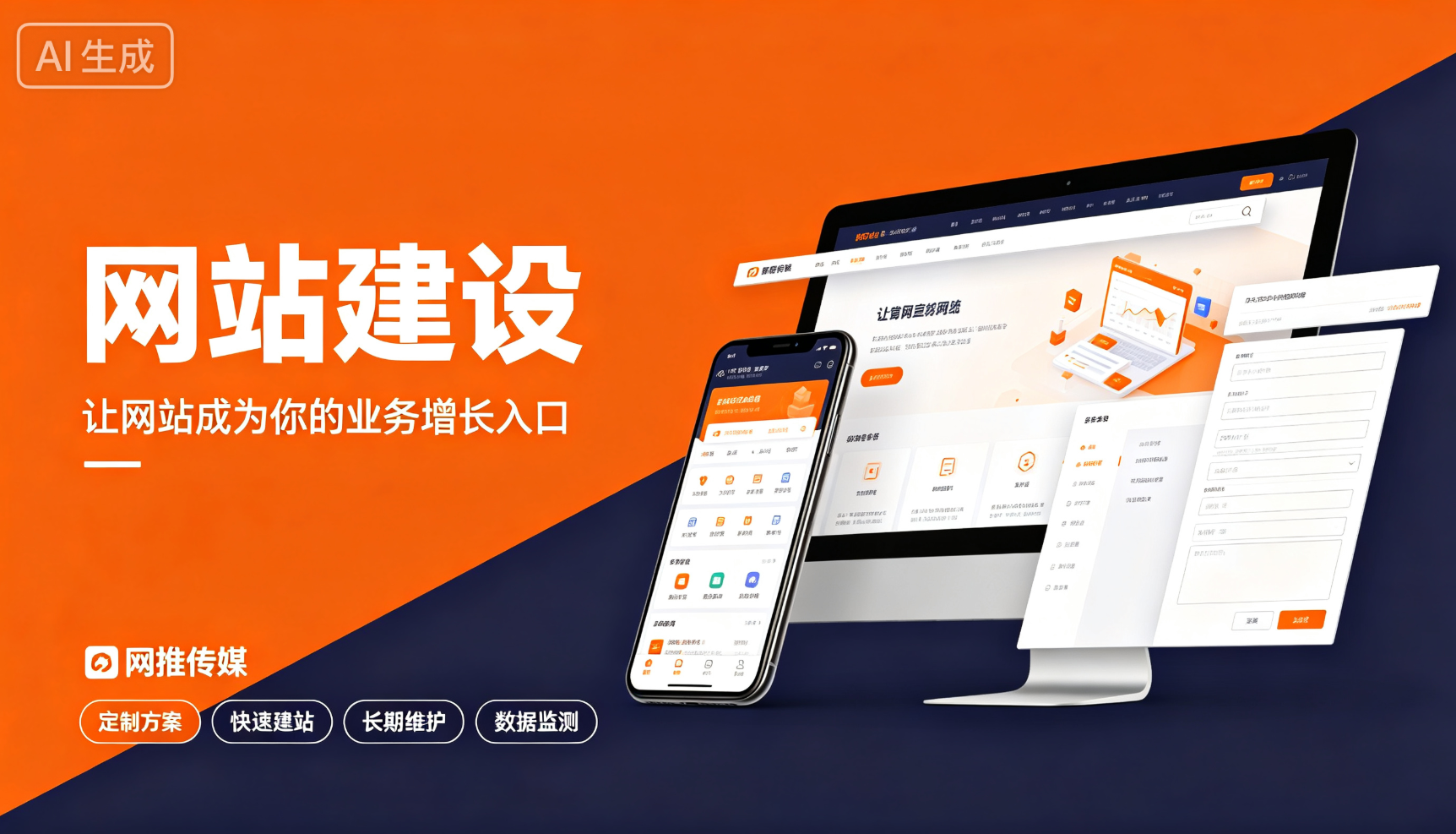 网站建设项目展示截图